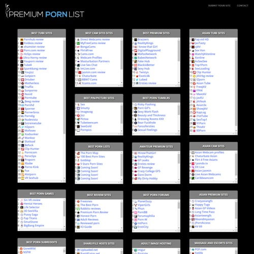 List Of Porn List Of Porn Sites